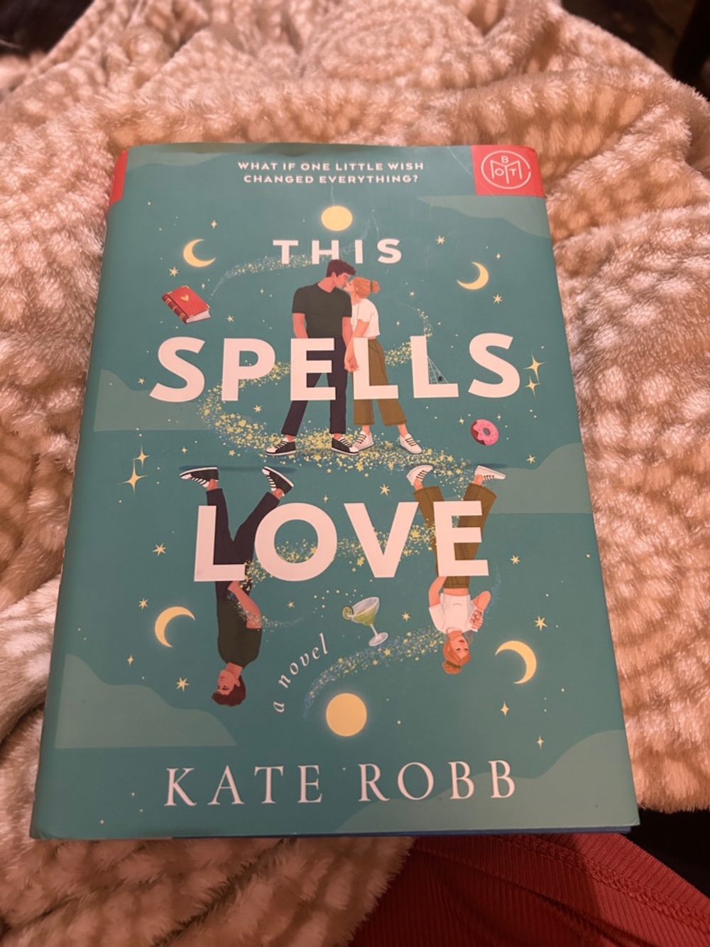 This Spells Love by Kate Robb - Teal Hardcover Novel